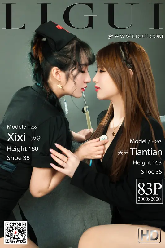 [Ligui丽柜] 2021.03.12 《双生花-超级护理》汐汐&天天 - Ligui丽柜